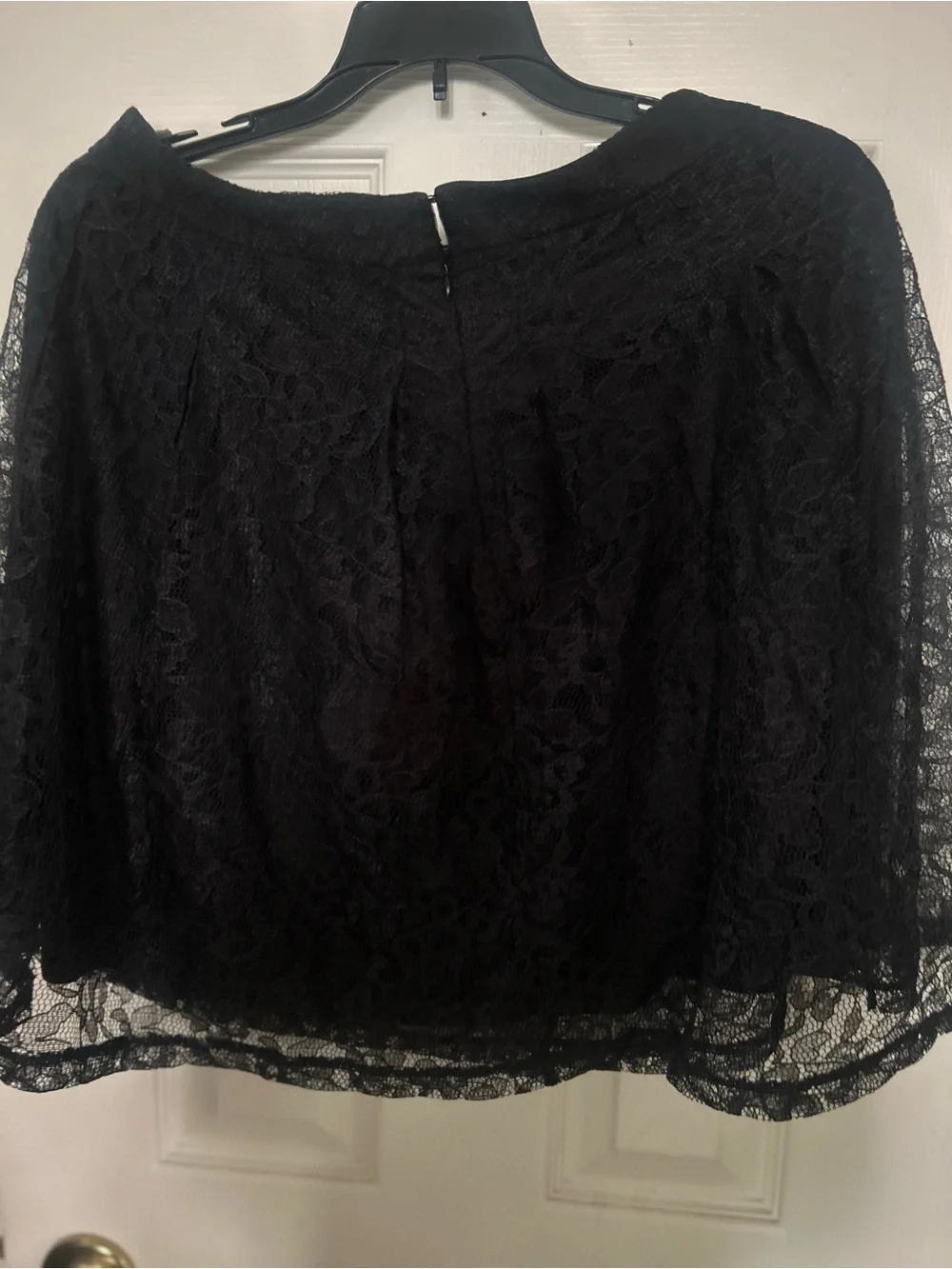 Express Black Lace Circle Skirt size junior 12.